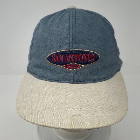 San Antonio Texas Slideback Hat Multicolor OS Adjustable Embroidered Cotton - Picture 2 of 8